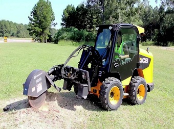 Аренда Трактор JCB 4CX + Измельчитель пней навесной